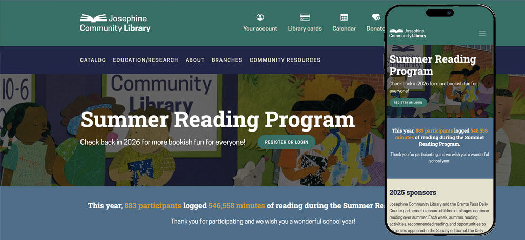 Josephine Library Summer Reading Program